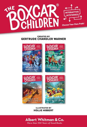 The Boxcar Children Interactive Mysteries 4book Set Gertrude Chandler Warner