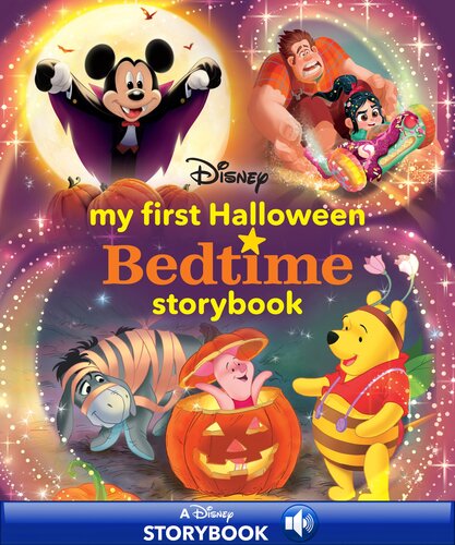 My First Halloween Bedtime Storybook Disney Books