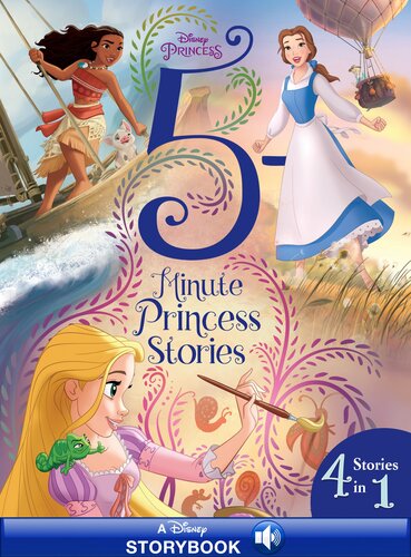 Disney Princess 5minute Princess Stories Disney Books