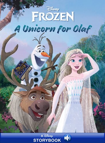 Frozen 2 A Unicorn For Olaf Disney Books