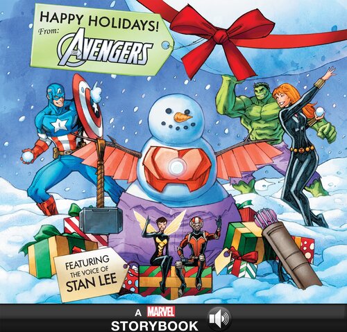 Happy Holidays From The Avengers Marvel Press