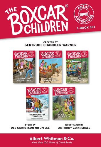 The Boxcar Children Great Adventure 5book Set Gertrude Chandler Warner
