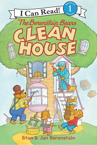 The Berenstain Bears Clean House I Can Read Level 1 Readalong Ebook Jan Berenstain Stan Berenstain