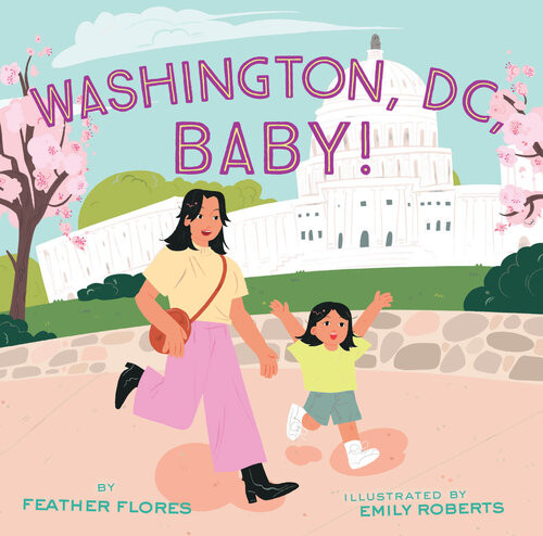 Washington Dc Baby Feather Flores