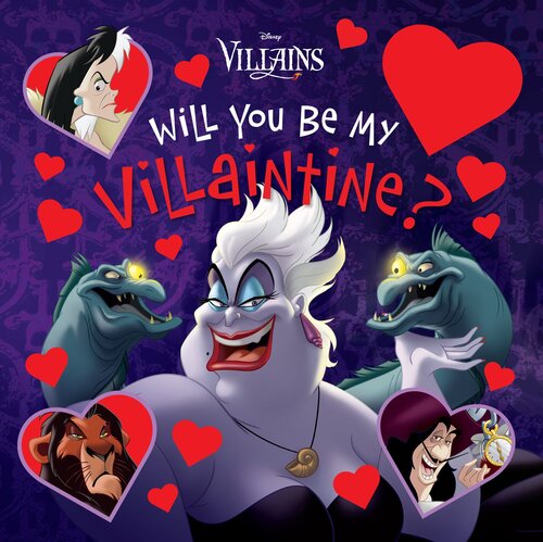 Will You Be My Villaintine Disney Books