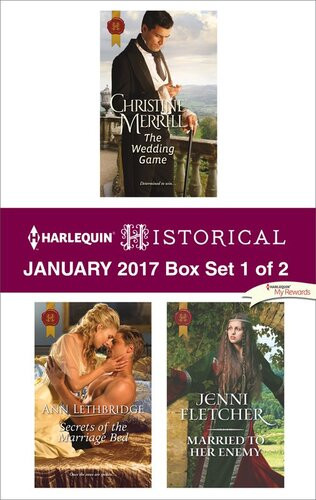 Harlequin Historical January 2017 Box Set 1 Of 2 Christine Merrill Ann Lethbridge Jenni Fletcher
