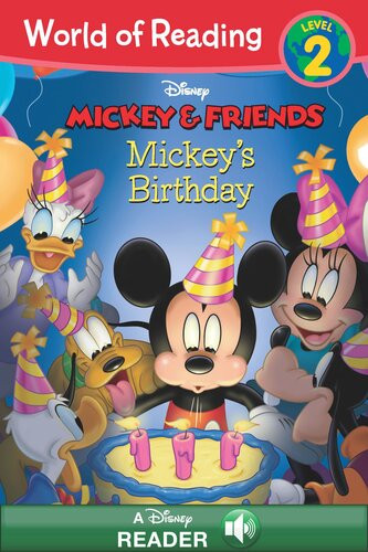 Mickey Friends Mickeys Birthday Level 2 Readalong Ebook Laura Driscoll