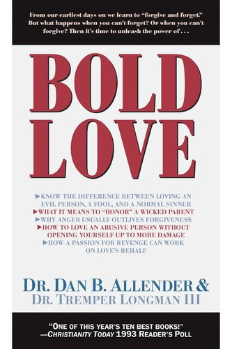 Bold Love Dan Allender Tremper Longman