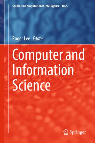 Computer And Information Science Roger Lee