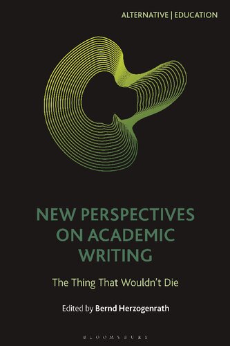 New Perspectives On Academic Writing Bernd Herzogenrath