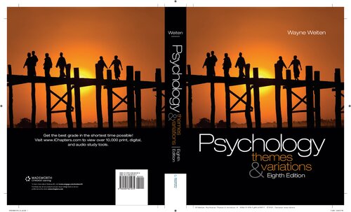 Psychology Themes And Variations 8th Edition 8th Edition Wayne Weiten