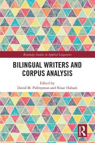 Bilingual Writers And Corpus Analysis Nizar Habash David M Palfreyman