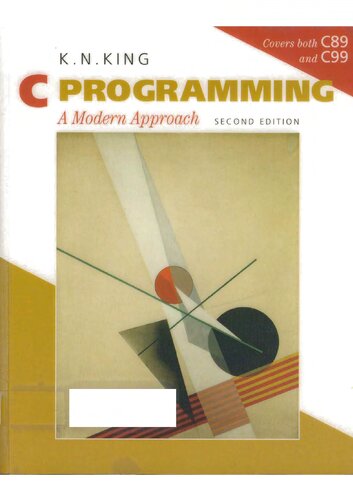 C Programming A Modern Approach 2nd Edition 2nd Edition K N King