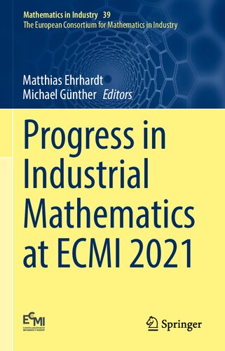 Progress In Industrial Mathematics At Ecmi 2021 Matthias Ehrhardt
