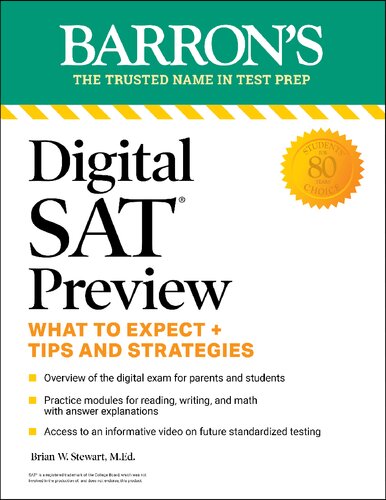 Digital Sat Preview What To Expect Tips And Strategies Kindle Brian W Stewart