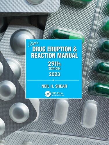 Litts Drug Eruption Reaction Manual 29th Edition Neil H Shear