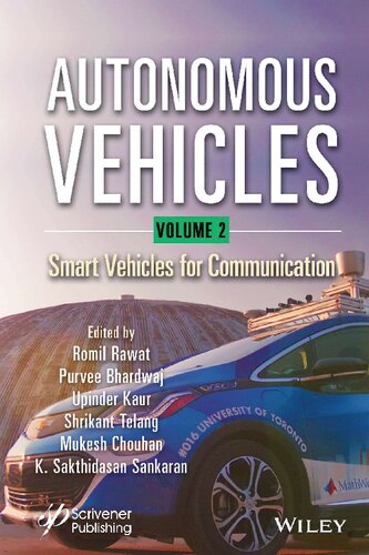 Autonomous Vehicles Volume 2 Smart Vehicles Romil Rawat Purvee Bhardwaj