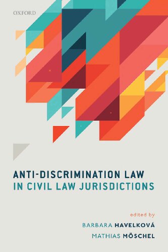 Antidiscrimination Law In Civil Law Jurisdictions 1st Edition Barbara Havelkov