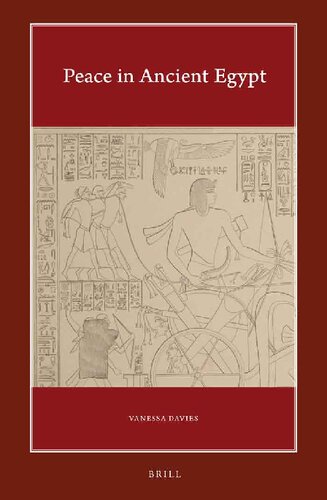 Peace In Ancient Egypt Vanessa Davies