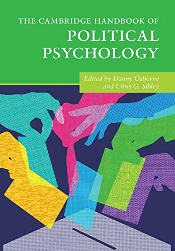 The Cambridge Handbook Of Political Psychology Cambridge Handbooks In Psychology New Danny Osborne