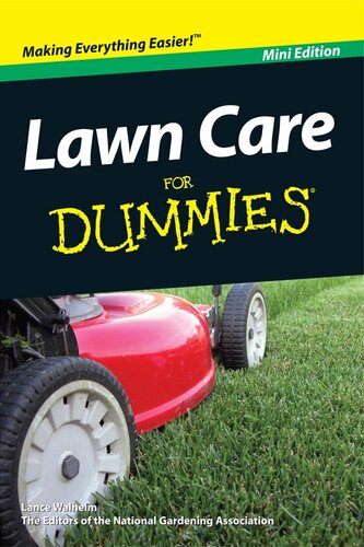 Lawn Care For Dummies Lance Walheim