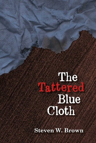 Tattered Blue Cloth Steven Brown