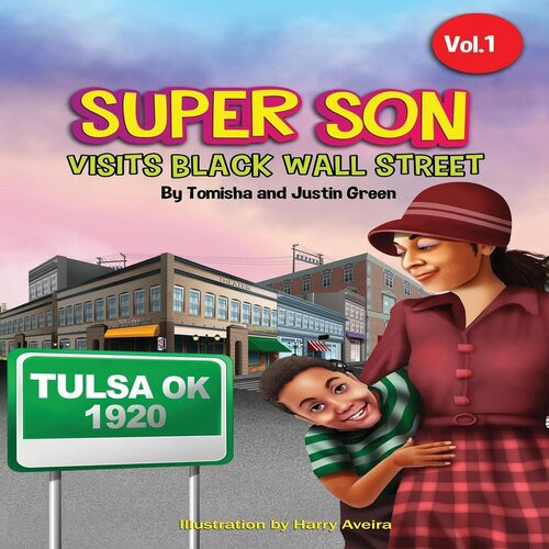 Super Son Visits Black Wall Street Tomisha Green Justin Green