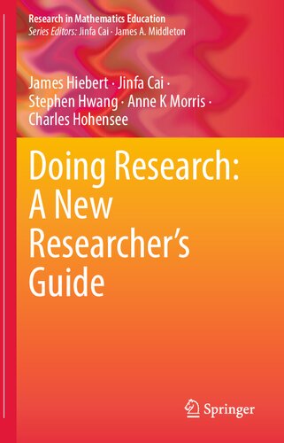 Doing Research A New Researchers Guide 1st Edition James Hiebert