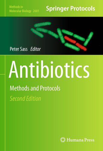 Antibiotics Methods And Protocols 2nd Edition Peter Sass