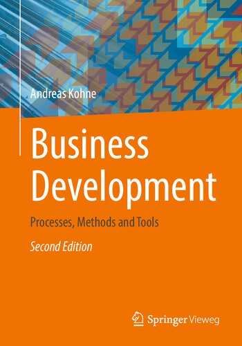 Business Development Processes Methods And Tools 2nd Edition Andreas Kohne