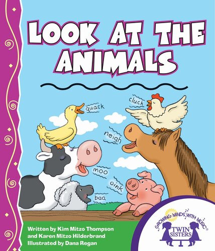 Look At The Animals Readalong Ebook Kim Mitzo Thompson Karen Mitzo Hilderbrand