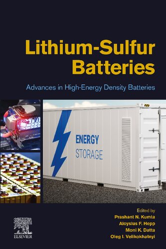 Lithiumsulfur Batteries Advances In Highenergy Density Batteries Prashant Kumta