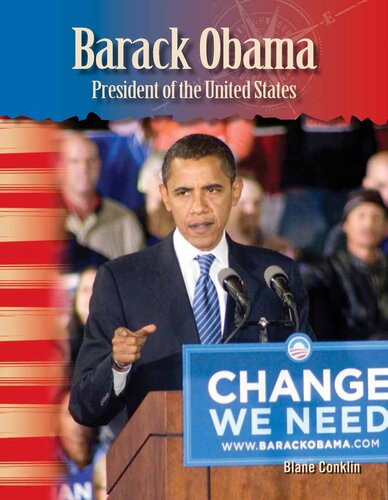 Barack Obama President Of The United States Blane Conklin