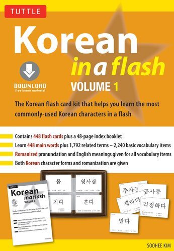 Korean In A Flash Kit Volume 1 Soohee Kim