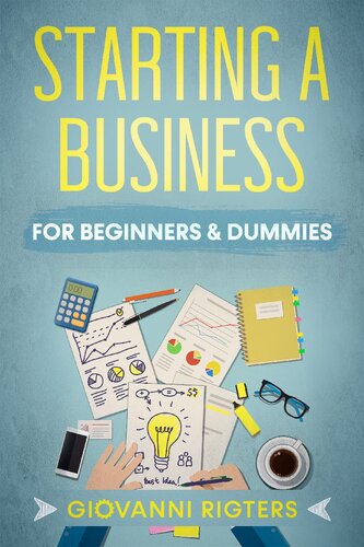 Starting A Business For Beginners Dummies Business For Beginners Dummies Giovanni Rigters