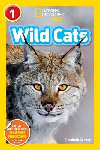 National Geographic Readers Wild Cats Level 1 Readalong Ebook Elizabeth Carney