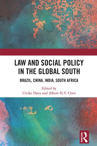 Law And Social Policy In The Global South Brazil China India South Africa Ulrike Davy