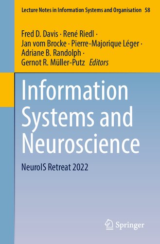 Information Systems And Neuroscience Neurois Retreat 2022 Fred D Davis