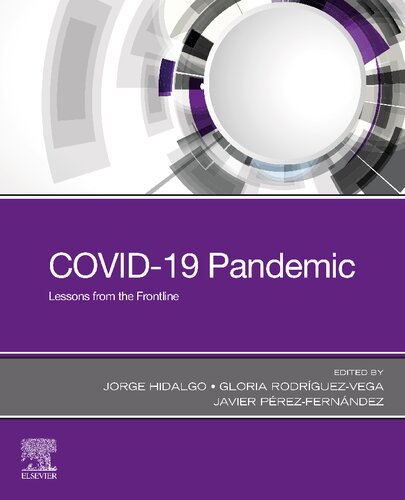 Covid19 Pandemic Lessons From The Frontline 1st Jorge Hidalgo Editor