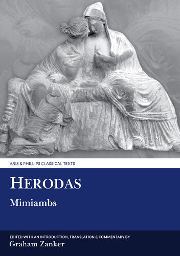 Herodas Mimiambs Graham Zanker