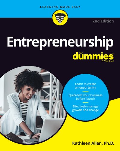 Entrepreneurship For Dummies 2nd Kathleen Allen
