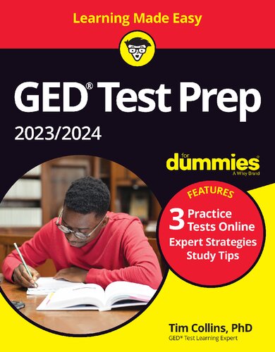 Ged Test Prep 20232024 For Dummies Tim Collins