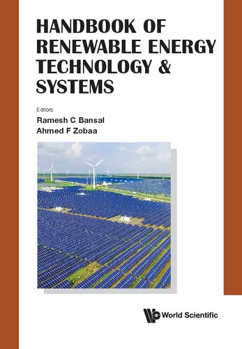 Handbook Of Renewable Energy Technology Systems Ramesh C Bansal