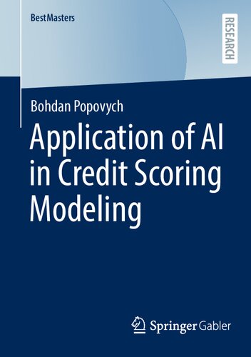 Application Of Ai In Credit Scoring Modeling Bohdan Popovych