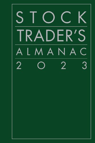 Stock Traders Almanac 2023 Almanac Investor Series 56th Edition Jeffrey A Hirsch