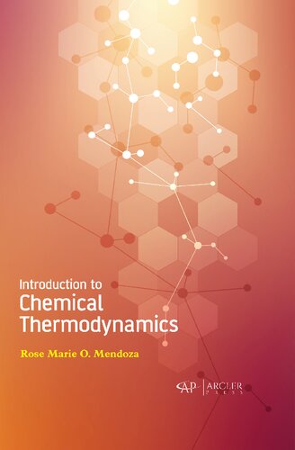 Introduction To Chemical Thermodynamics Mendoza Rmo