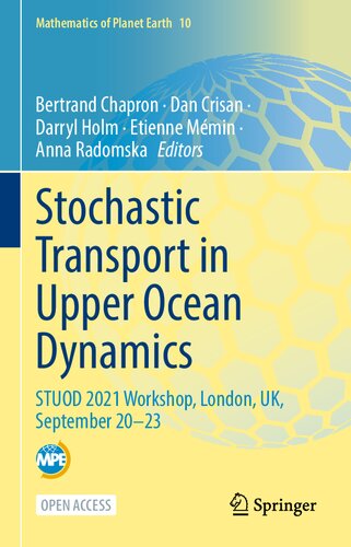 Stochastic Transport In Upper Ocean Dynamics Stuod 2021 Workshop London Uk September 2023 Bertrand Chapron