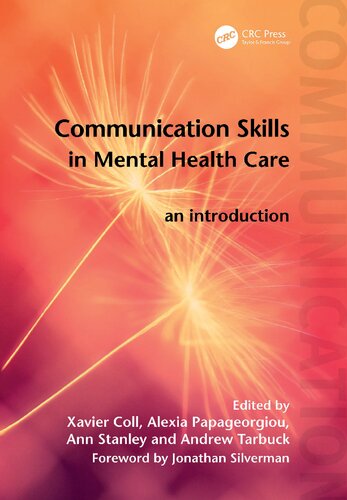 Communication Skills In Mental Health Care An Introduction Xavier Coll