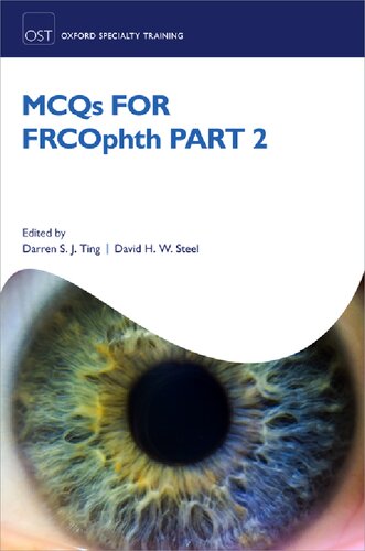 Mcqs For Frcophth Part 2 1st Edition Darren S J Ting David H W Steel