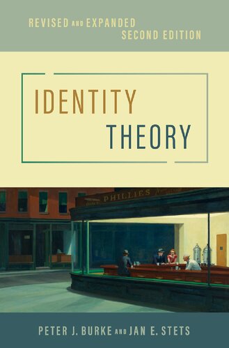 Identity Theory 2nd Edition Peter J Burke Jan E Stets